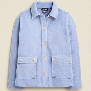J.Crew Bouclé Shirt Jacket